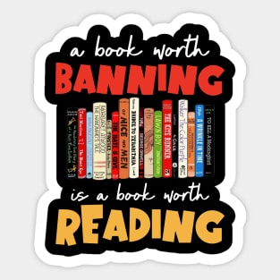 Read Banned Books Sticker